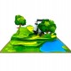 3D pop up card Golf Buggy Cart Birthday Father's Day Retirement Anniversary Blank Celebrations