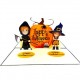 Handmade 3D Pop Up Card Happy Halloween Witch Wizard Grim Reaper Pumpkin Spider Gothic Cosplay Celebrations