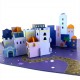 Handmade 3D Pop Up Card Bethlehem Religious Christmas Card Merry Xmas seasonal greetings blank card celebrations card 