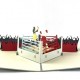 Handmade 3D Pop Up Card Boxing Birthday Father's Day Wedding Anniversary Valentine's Day blank friendship love card