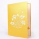 Handmade 3D Pop Up Card Buddha birthday Valentine's day Anniversary Pass Exam New Home Good Luck Religious Card