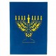 Handmade 3D pop up card Hanukkah Jewish Festival Chanukah blank card celebrations card