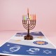 Handmade 3D Pop Up Card Happy Hanukkah Jewish Festival Greeting Celebrations Card