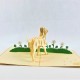 Handmade 3D Pop Up Card Labrador dog birthday Anniversary New Pet New Home Mother's day Father's day Love Friendship Blank Card Gift