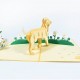 Handmade 3D Pop Up Card Labrador dog birthday Anniversary New Pet New Home Mother's day Father's day Love Friendship Blank Card Gift