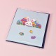 Handmade 3D Pop Up Card Rabbit Colourful Egg Birthday Easter Religious Celebrations