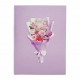 Handmade 3D Pop Up Card Rose Bouquet Birthday Valentine's Day Mother's Day Wedding Anniversary Teacher's Day Thank you Blank Celebrations Card