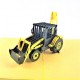 Handmade 3D Pop Up Card Excavator Tractor Birthday Father's Day Anniversary Valentine's Day Blank Greetings