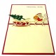 Handmade 3D Pop Up Xmas Card Merry Christmas Santa Claus Reindeer Sledge Gift Tree Seasonal Greetings Celebrations Card