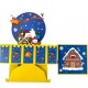 4D Pop Up Christmas Card Box Santa Claus Snowman reindeer Merry Christmas, Xmas gift, home decorations, ornaments