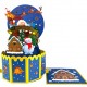 4D Pop Up Christmas Card Box Santa Claus Snowman reindeer Merry Christmas, Xmas gift, home decorations, ornaments