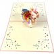 3d Pop Up Card Alpaca Llama Animal Birthday,wedding Anniversay,valentine's Day,mother's Day,father's Day,baby Shower Birth,noving.leaving,travel Holiday Outdoor Invitation