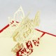 Handmade 3D Pop Up Card Angel Kiss Cupid Psyche Birthday, Wedding, Valentine's Day, Anniversary, Engagement, Marriage Proposal