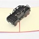 Handmade 3D pop up card vehicle off roader SUV 4x4 car birthday wedding anniversary father's day mother's day moving road trip holiday