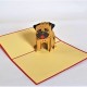 Handmade 3d Pop Up Card Bulldog Pet Animal Happy Birthday Card,blank Card,greetings Card,thank You,wedding Anniversary,housewarming Gift Ornament