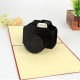 Handmade 3D Pop Up card Black Camera Birthday Valentine's day Father's Day Mother's Day Anniversary Graduation 