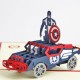 Handmade 3D Pop Up Card Captain America Birthday Wedding Anniversary Halloween Father's Day Mother's Day Valentines Day 