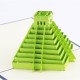 Handmade 3d Pop Up Popup Greeting Card Chichen Itza Maya Pyramid Birthday Wedding Christmas Anniversary Valentines Day Father's Day Mother's Day Engagement Gift