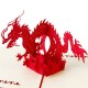 Handmade 3d Pop Up Birthday Card Magic Ancient Dragon Father's Day,valentines,mother's Day,wedding Anniversary,graduation Party Invitation