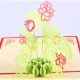 Handmade 3d Pop Up Popup Chinese Lotus Flower Lake Garden Farmhouse Birthday Valentines Day Mother's Day Father's Wedding Anniversary Card