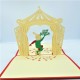 Handmade 3d Pop Up Birthday Card Clown Circus Happy Birthday Kid Child 1st Party Invitation Music Violin Vintage Gift Fireworks Star Banner