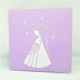 Handmade 3d Pop Up Wedding Card Bride Groom Couple Love Dancing Big Day Gift Wedding Anniversary Vintage Congratulations Cards