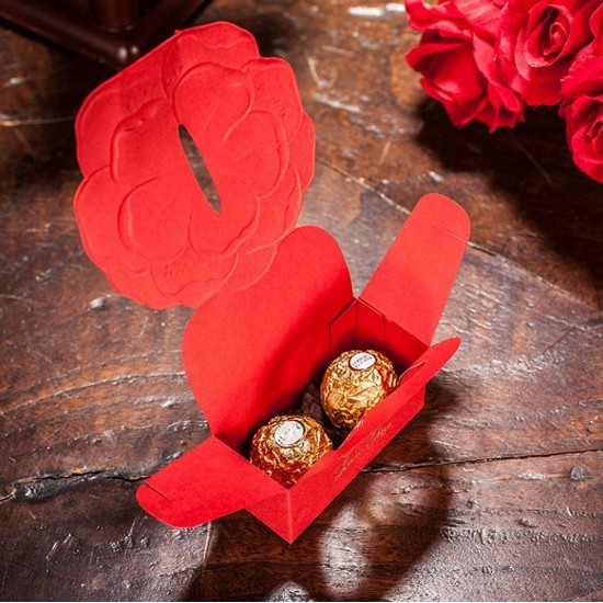 Diy 25 Wedding Favors Gold Leaf Butterfly Laser Cut Red Candy Gift Box For Guests,big Day,engagement Party,birthday,bridal Shower,baby Birth