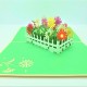 Handmade 3d Pop Up Card Daisy Flower Garden,birthday Card,mother's Day Card,wedding Anniversary Card,congratulations Card,thank You Card,sympathy Card