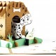 Handmade 3d Pop Up Birthday Card Dalmatians Dog House,mother's Day,father's Day,wedding Anniversary,new Home Housewarming Party Invitation