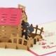 Handmade 3d Pop Up Card Dog House Pet Animal Love Country Birthday Wedding Anniversary,valentines Day,christmas,father's Day,mother's Day