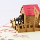 Handmade 3d Pop Up Card Dog House Pet Animal Love Country Birthday Wedding Anniversary,valentines Day,christmas,father's Day,mother's Day