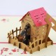 Handmade 3d Pop Up Card Dog House Pet Animal Love Country Birthday Wedding Anniversary,valentines Day,christmas,father's Day,mother's Day