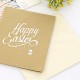 Handmade 3d Pop Up Easter Card Rabbit Festival Eggs Papercraft Origami Kirigami Best Friend Family Love Laser Cut Gift Country Vintage Party,greeting Card