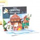 Handmade 3D Pop up Xmas Card Merry Christmas Happy New Year Santa Claus Reindeer Snowman Elf Penguin Angel House Gift Seasonal Greetings Celebrations Card