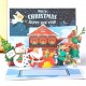 Handmade 3D Pop up Xmas Card Merry Christmas Happy New Year Santa Claus Reindeer Snowman Elf Penguin Angel House Gift Seasonal Greetings Celebrations Card