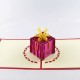 Handmade 3d Pop Up Card Engagement Ring Marriage Proposal Life Commitment Pink Red Jewellery Box Birthday Valentines Day Wedding Anniversary