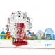 Handmade 3d Pop Up Birthday Card Kids Party Ferris Wheel Vintage Funfair Carnival Greeting Card Papercraft Origami Kirigami Wedding Aniversary Valentines