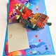 Handmade 3D pop up card fish kisses birthday wedding anniversary Valentine's day engagement big day marriage proposal gift