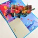 Handmade 3D pop up card fish kisses birthday wedding anniversary Valentine's day engagement big day marriage proposal gift