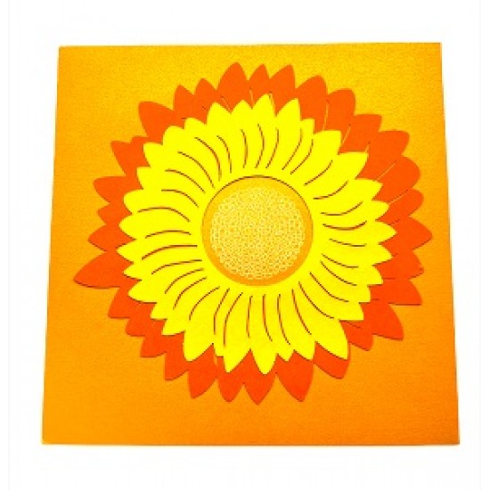 Handmade 3d Pop Up Birthday Card,valentines Day,wedding Anniversary,mother's Day Sunflower Gardener Garden Farm Butterfly Sunshine Love Gift