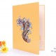 Handmade 3D Pop Up Card Gold Fish birthday Mother's Day Anniversary New Home New Pet Good Luck Chinese New Year