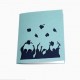 Handmade 3d Pop Up Popup Greeting Card Graduation Change Job Retirement New Position New Job Expatriate Card Gift