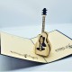 Handmade 3D Pop Up Card Guitar Happy Birthday Wedding Anniversary Valentine's Day Father's Day Graduation Blank Greetings Music Gift