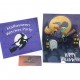 Handmade 3d Pop Up Halloween Greeting Card Witch Flying Broom Hat Haunted House Graveyard Tomb Moon Party Kid Child Treat And Trick