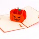 Handmade 3d Pop Up Popup Greeting Card Halloween Pumpkin For Him, Her, Friend, Family