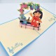 Handmade 3D Pop Up Card Lilo& Stitch Birthday Kid Child Garden Party Invitation Wedding Anniversary Bridal Shower Baby Shower Birth