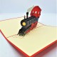 Handmade 3d Pop Up Card Vintage Locomotive Steam Train Thomas The Tank Engine Birthday Wedding Anniversary Father's Day Past Time Invitation