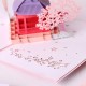 Handmade 3d Pop Up Card Original Licensed Melody Sakura Gazebo Pavilion Birthday Kid Child Birthday Wedding Anniversary Valentine's Day Bridal Shower Baby Birth