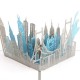 Handmade 3D Pop Up Card New York City Birthday Sightseeing Travel Wedding Anniversary Valentines Holiday Vacation Party Meeting Invitation