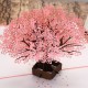 Handmade 3d Pop Up Card Cherry Blossom Pink Sakura Birthday,mother's Day,valentines Day,mother's Day,wedding Anniversary Desk Ornament Gift